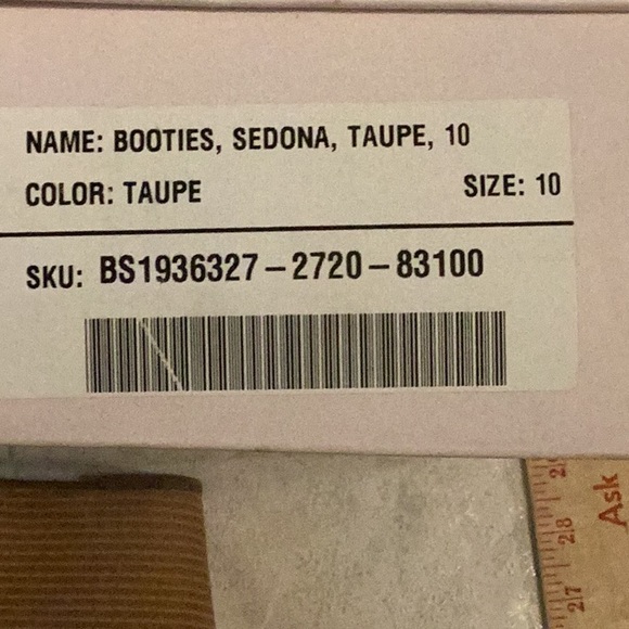 NWT JustFab booties - Picture 6 of 8